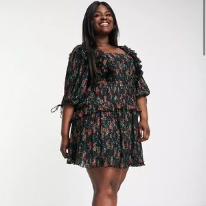 ASOS plus size floral dress size 18